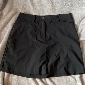 Black Nike Golf Skirt